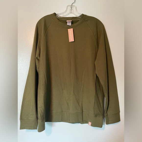 ThirdLove Olive Green Weekend Terry Set XL - Picture 2 of 6